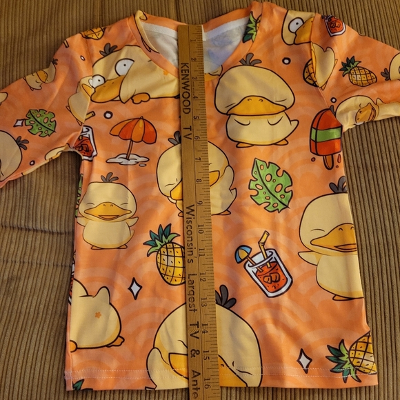 TODDLER XXS (4T) Pokemon Psyduck Pajamas - Picture 3 of 8